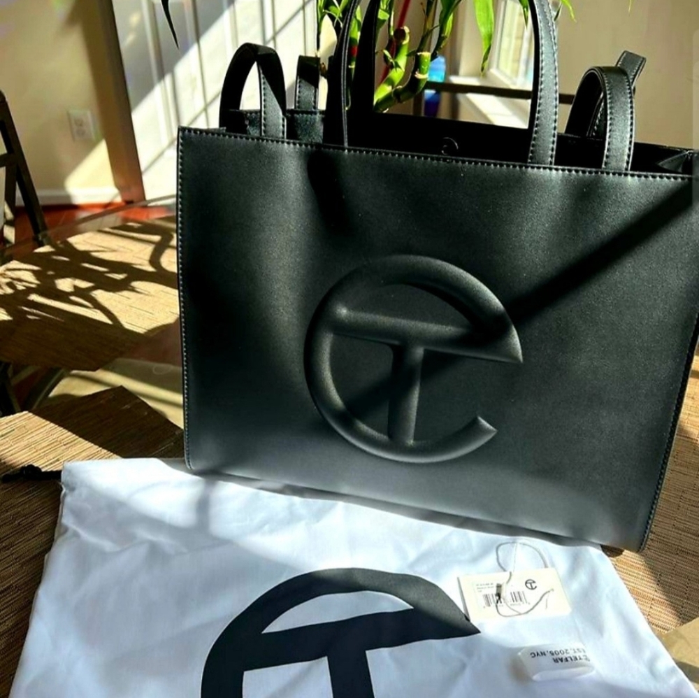Medium Black Telfar bag